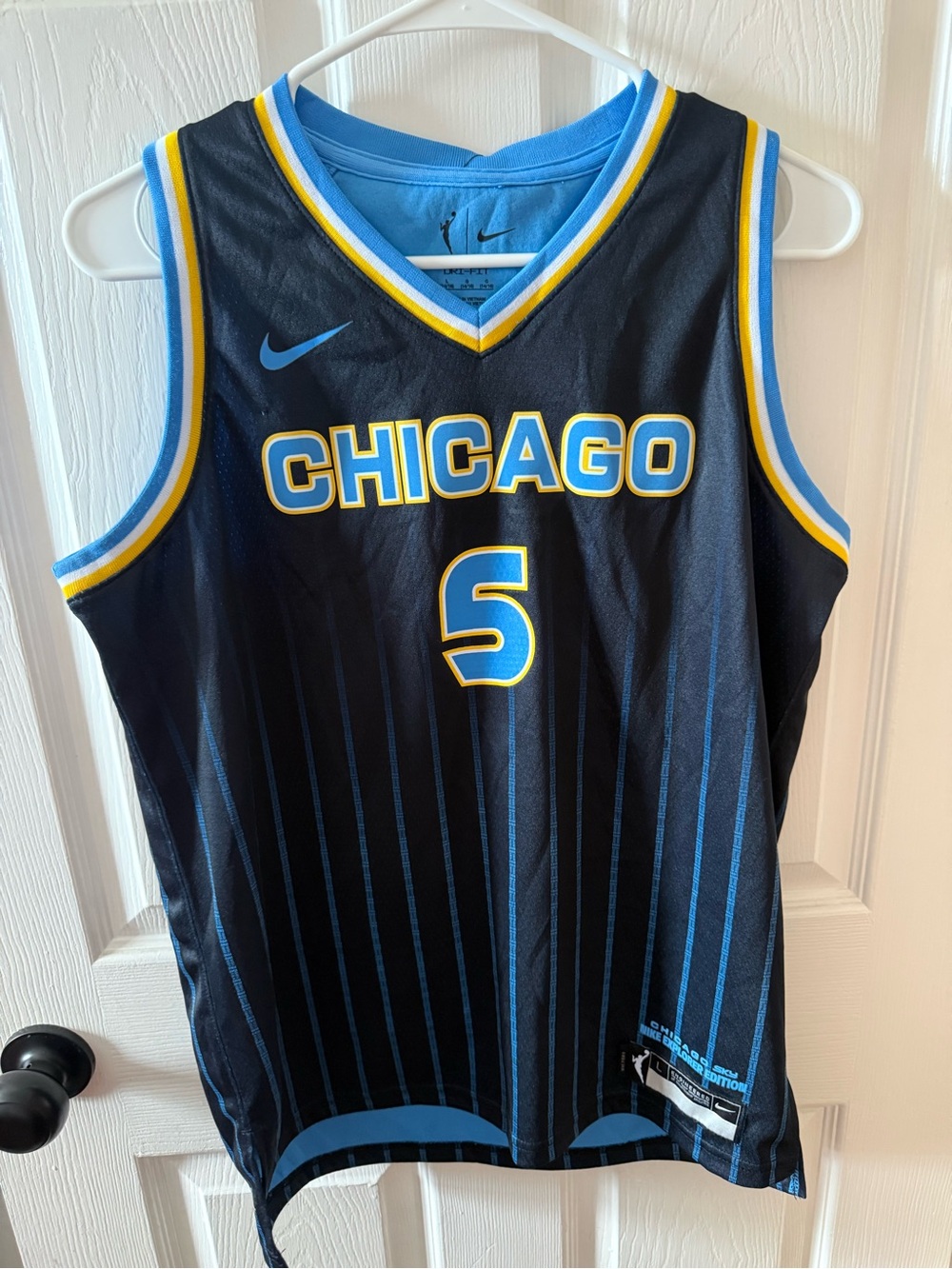 NWT Nike Chicago Sky Basketball Jersey Kids Large 14/16 #5 Reese (282)